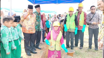 SD dan SMP Al Azhar 57 Jambi Groundbreaking Gedung Baru